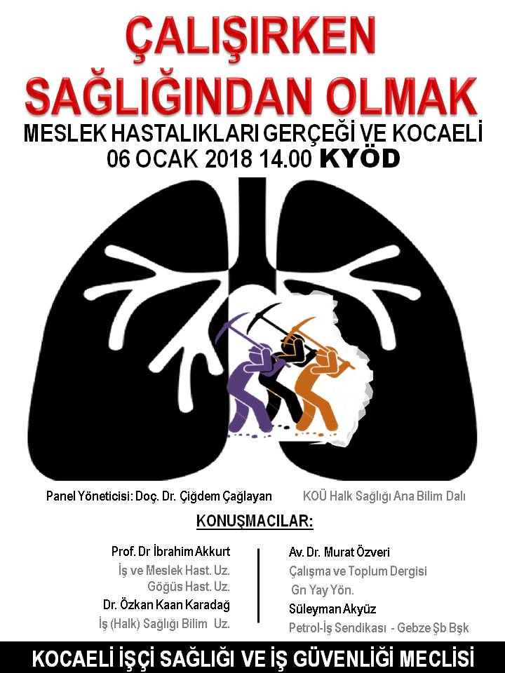 6 ocak paneli - Kocaeli’nde bir meslek hastalıkları hastanesi olacak mı?